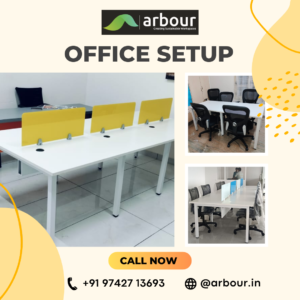 Modern Office Furniture Setup 